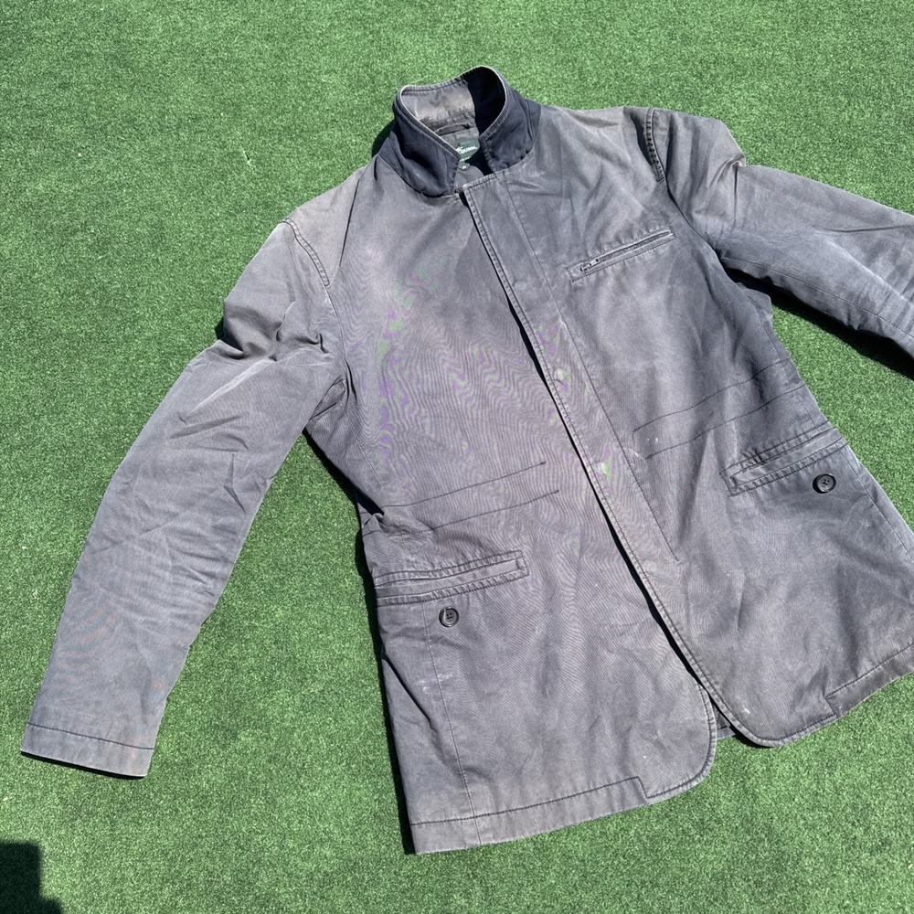 Rodd & Gunn Jacket‎ Armitage Work Coat Womens Size M Black Wax Harrington - Picture 2 of 12